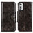 Leather Case Stands Flip Cover Holder M04L for Motorola Moto E32s