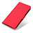 Leather Case Stands Flip Cover Holder M04L for Motorola Moto Edge Plus (2022) 5G Red