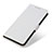Leather Case Stands Flip Cover Holder M04L for Motorola Moto Edge X30 5G White