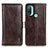 Leather Case Stands Flip Cover Holder M05L for Motorola Moto E20