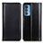 Leather Case Stands Flip Cover Holder M05L for Motorola Moto Edge S Pro 5G Black