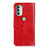 Leather Case Stands Flip Cover Holder M05L for Motorola Moto G51 5G