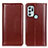 Leather Case Stands Flip Cover Holder M05L for Motorola Moto G60s