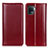 Leather Case Stands Flip Cover Holder M05L for Oppo A94 4G Red