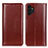 Leather Case Stands Flip Cover Holder M05L for Samsung Galaxy A04s Brown