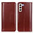 Leather Case Stands Flip Cover Holder M05L for Samsung Galaxy S22 5G