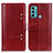 Leather Case Stands Flip Cover Holder M06L for Motorola Moto G40 Fusion
