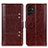 Leather Case Stands Flip Cover Holder M06L for Samsung Galaxy A04s Brown