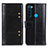 Leather Case Stands Flip Cover Holder M06L for Xiaomi Redmi Note 8 (2021)