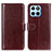 Leather Case Stands Flip Cover Holder M07L for Huawei Honor 70 Lite 5G