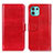 Leather Case Stands Flip Cover Holder M07L for Motorola Moto Edge 20 Lite 5G Red