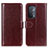 Leather Case Stands Flip Cover Holder M07L for OnePlus Nord N200 5G