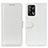 Leather Case Stands Flip Cover Holder M07L for Oppo A95 4G White