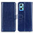 Leather Case Stands Flip Cover Holder M07L for Realme GT2 5G Blue