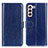 Leather Case Stands Flip Cover Holder M07L for Samsung Galaxy S22 5G