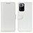 Leather Case Stands Flip Cover Holder M07L for Xiaomi Poco X3 GT 5G White