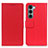 Leather Case Stands Flip Cover Holder M08L for Motorola Moto Edge S30 5G Red