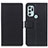 Leather Case Stands Flip Cover Holder M08L for Motorola Moto G60s