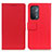 Leather Case Stands Flip Cover Holder M08L for OnePlus Nord N200 5G Red
