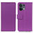 Leather Case Stands Flip Cover Holder M08L for Oppo Reno8 5G Purple