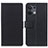 Leather Case Stands Flip Cover Holder M08L for Oppo Reno8 Pro+ Plus 5G Black