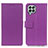Leather Case Stands Flip Cover Holder M08L for Samsung Galaxy M33 5G Purple