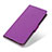 Leather Case Stands Flip Cover Holder M08L for Xiaomi Poco M5S Purple