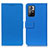 Leather Case Stands Flip Cover Holder M08L for Xiaomi Redmi Note 11S 5G Blue