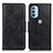Leather Case Stands Flip Cover Holder M09L for Motorola Moto G41
