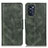 Leather Case Stands Flip Cover Holder M09L for Motorola Moto G52j 5G Green
