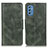 Leather Case Stands Flip Cover Holder M09L for Samsung Galaxy M52 5G Green