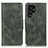 Leather Case Stands Flip Cover Holder M09L for Samsung Galaxy S21 Ultra 5G Green