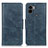 Leather Case Stands Flip Cover Holder M09L for Xiaomi Redmi A1 Plus Blue