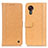 Leather Case Stands Flip Cover Holder M10L for Samsung Galaxy XCover 5 SM-G525F Khaki