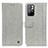 Leather Case Stands Flip Cover Holder M10L for Xiaomi Redmi Note 11S 5G Gray