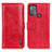 Leather Case Stands Flip Cover Holder M11L for Motorola Moto G50 Red