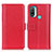 Leather Case Stands Flip Cover Holder M13L for Motorola Moto E20 Red