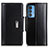 Leather Case Stands Flip Cover Holder M13L for Motorola Moto Edge S Pro 5G Black