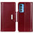 Leather Case Stands Flip Cover Holder M13L for Motorola Moto Edge S Pro 5G Red