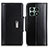 Leather Case Stands Flip Cover Holder M13L for OnePlus 10 Pro 5G Black