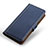 Leather Case Stands Flip Cover Holder M13L for Xiaomi Poco M3 Blue