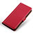 Leather Case Stands Flip Cover Holder M13L for Xiaomi Poco M3 Red