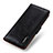 Leather Case Stands Flip Cover Holder M13L for Xiaomi Poco M5S Black