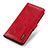 Leather Case Stands Flip Cover Holder M13L for Xiaomi Poco M5S Red