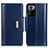 Leather Case Stands Flip Cover Holder M13L for Xiaomi Poco X3 GT 5G Blue