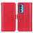 Leather Case Stands Flip Cover Holder M14L for Motorola Moto Edge S Pro 5G Red