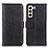 Leather Case Stands Flip Cover Holder M14L for Samsung Galaxy S21 FE 5G