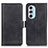 Leather Case Stands Flip Cover Holder M15L for Motorola Moto Edge Plus (2022) 5G Black