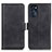 Leather Case Stands Flip Cover Holder M15L for Motorola Moto G 5G (2022) Black