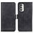 Leather Case Stands Flip Cover Holder M15L for Motorola Moto G Stylus (2022) 4G Black